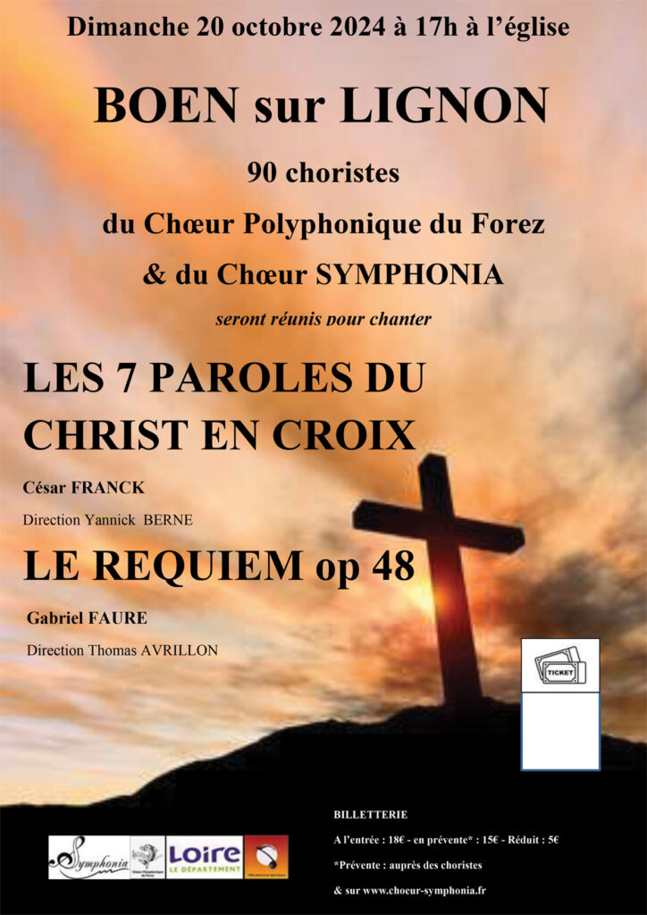 Concert CPF-Symphonia 20 octobe 2024 à Boën